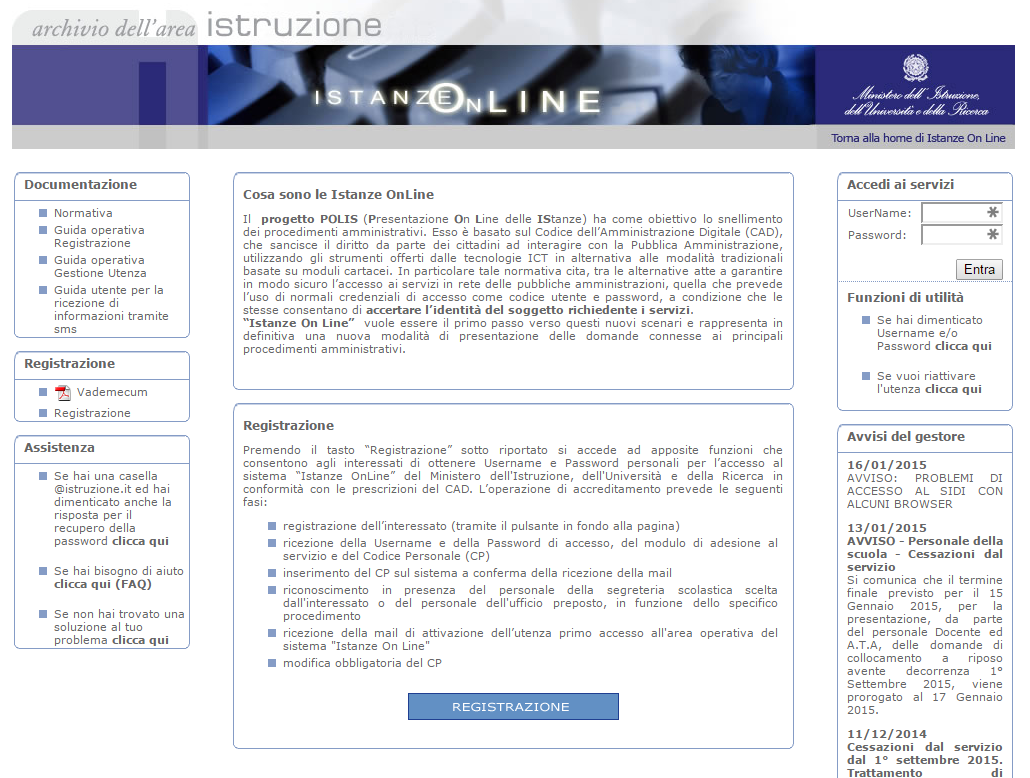 Istanze online Miur cos e come funziona Come registrarsi